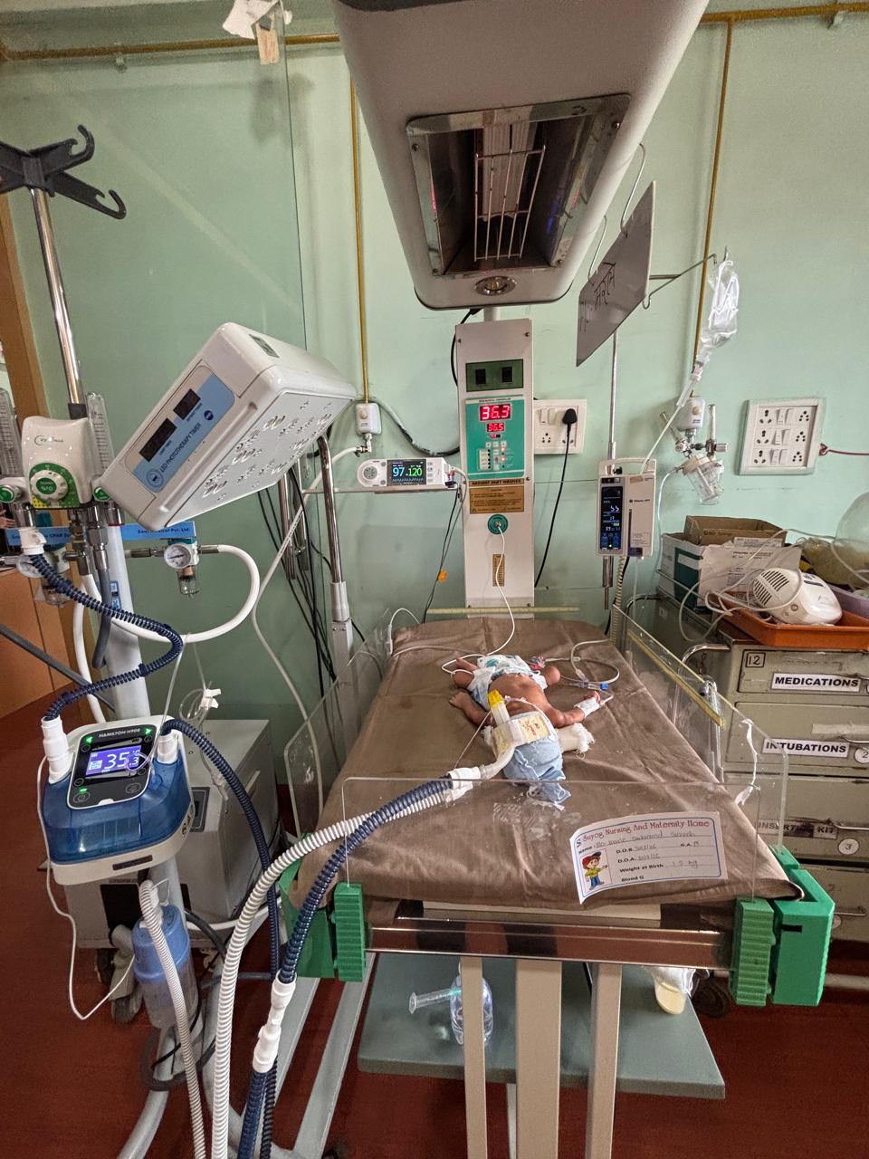 Help Save a 1 Kg Premature Baby Fighting for Life in NICU