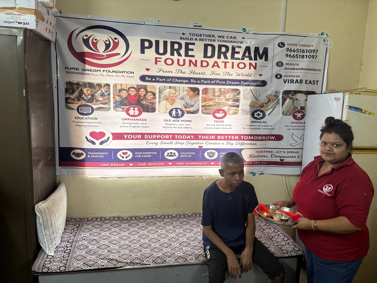 Thodi Si Care, Bahut Saari Muskaan: Old Age Home Support Drive