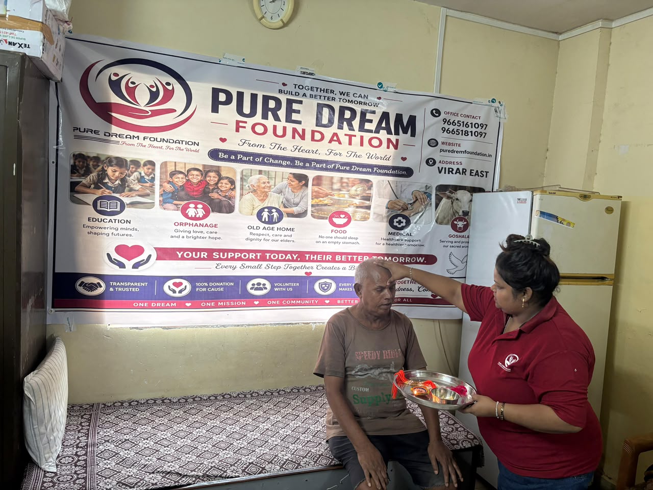 Thodi Si Care, Bahut Saari Muskaan: Old Age Home Support Drive
