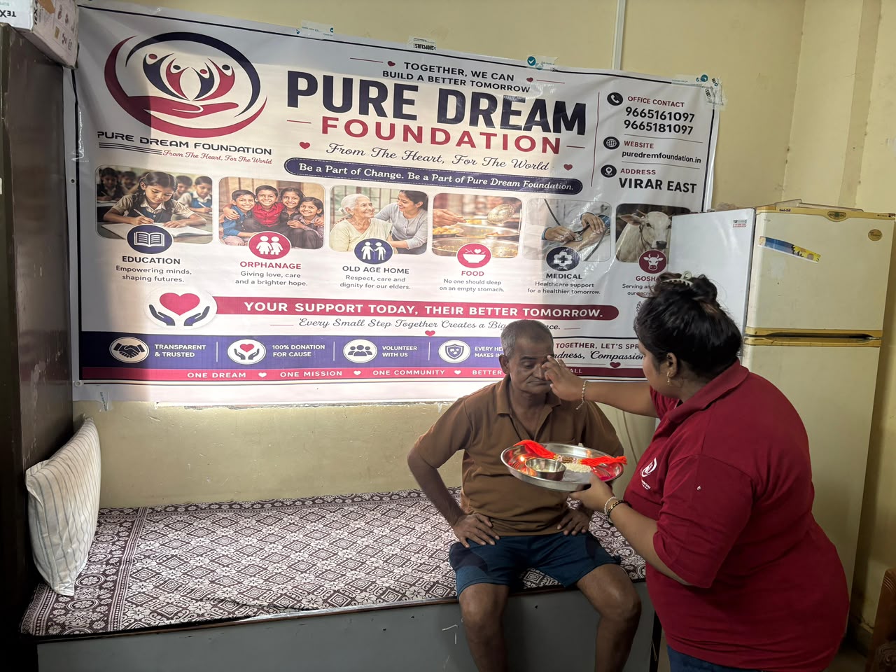 Thodi Si Care, Bahut Saari Muskaan: Old Age Home Support Drive